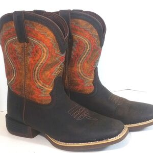 Kid's 8" Lil' Durango Western Rebel Pro Boot Square Toe, Size 3M